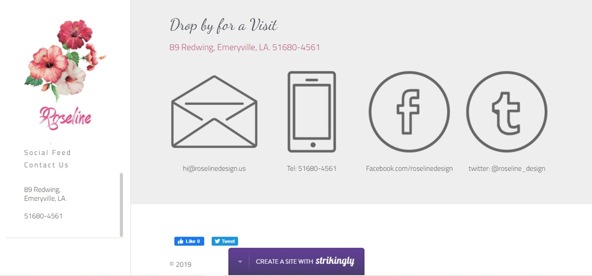 Image taken from Strikingly user's website. Image taken from Strikingly user's website.
